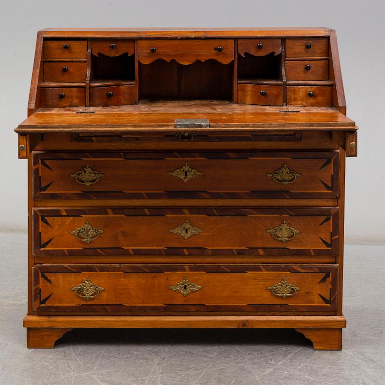 A Swedish late 18th century secretaire.