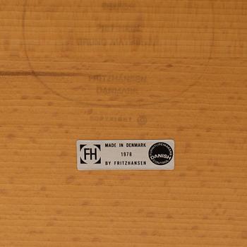 Bruno Mathsson & Piet Hein, coffee table, "Superellips", Fritz Hansen.