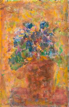 Rafael Wardi, Flowers in a pot.