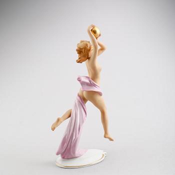 FIGUR, porslin, Volkstedt, Tyskland, 1900-talets första hälft.