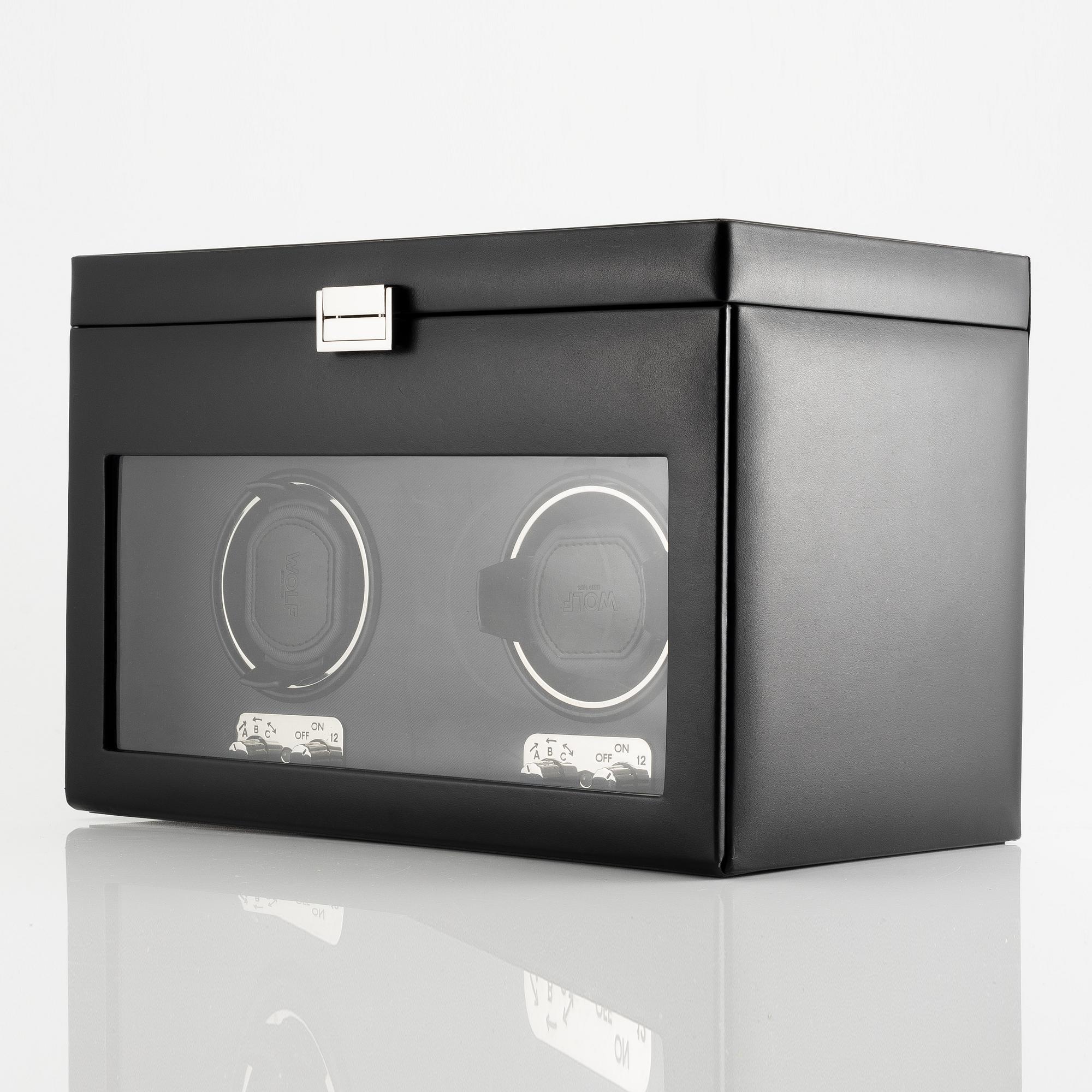 Wolf, Heritage Double Winder, 19,7 x 32,4 x 22,2 cm.