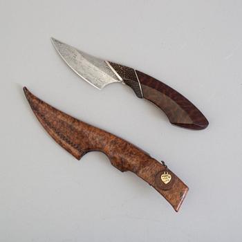 A contemporary knife by Andrzej Rybak.