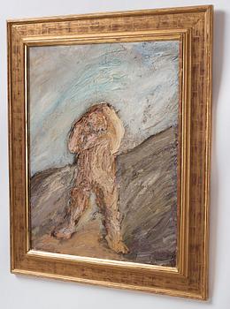 Evert Lundquist, Figure in landscape.