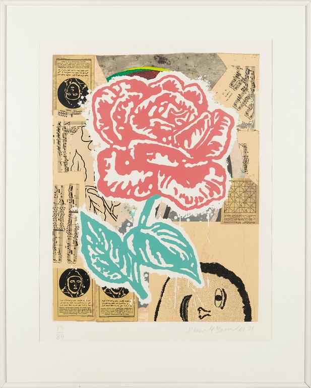Donald Baechler, 'Flower'.
