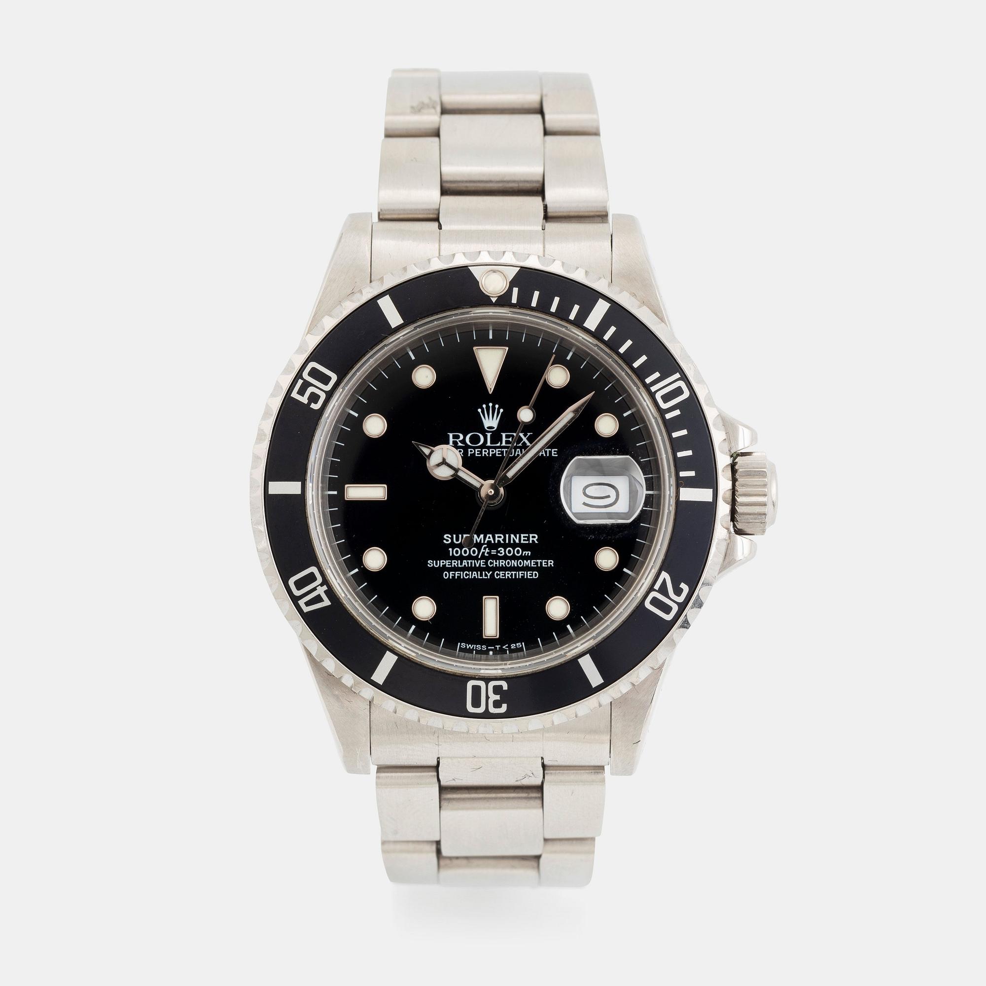 Rolex, Submariner, "Triple Zero", ca 1986.