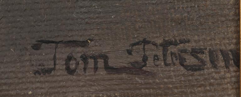 TOM PETERSEN, olja på duk, sign.