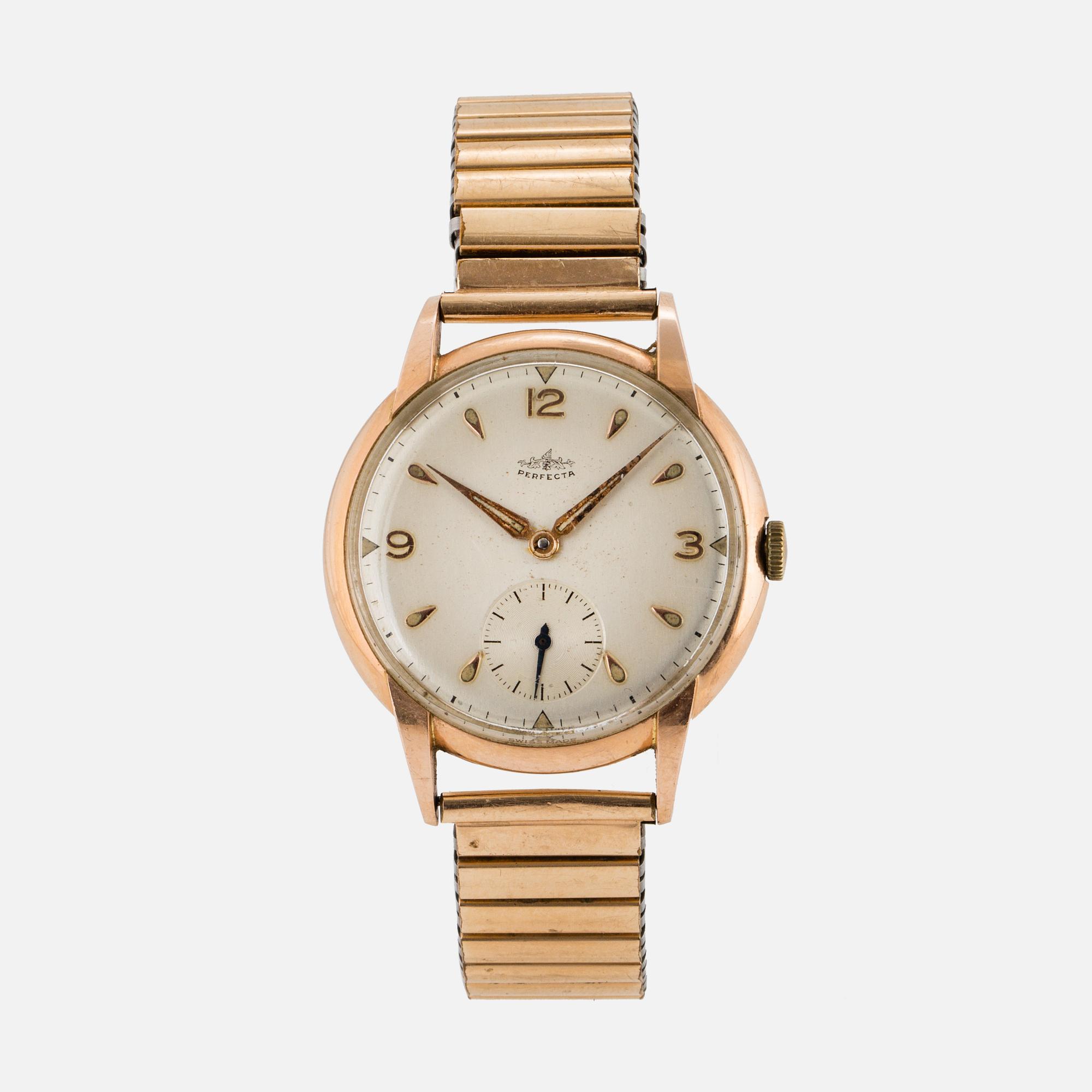 PERFECTA, wristwatch, 35 mm.