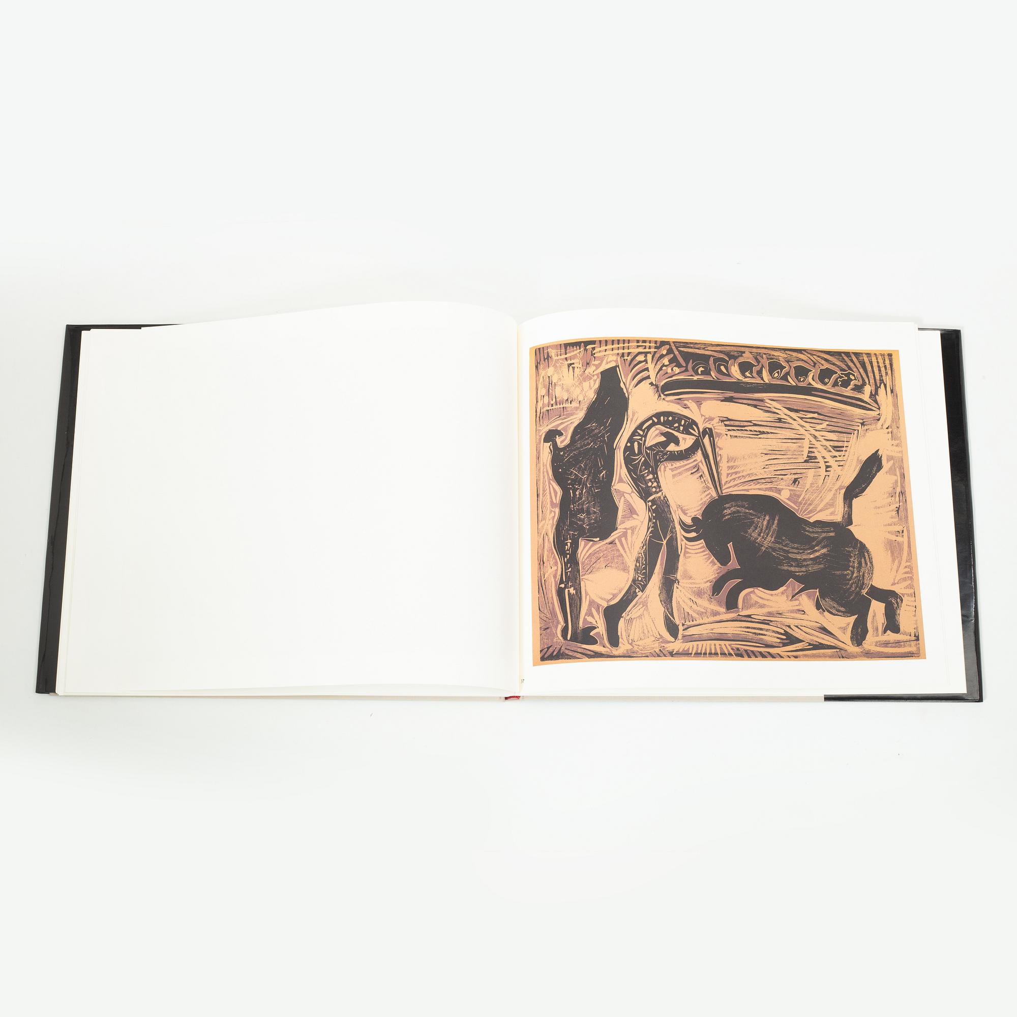 Art books, 3 pcs, Picasso Linoleum Cuts, Braque Lithographe, and André Masson - The Complete Graphic Work, vol 1.