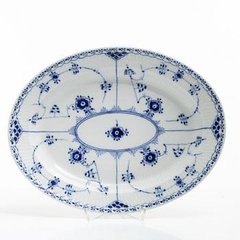 Royal Copenhagen, 27 service pieces, 'Blue Fluted', Denmark.