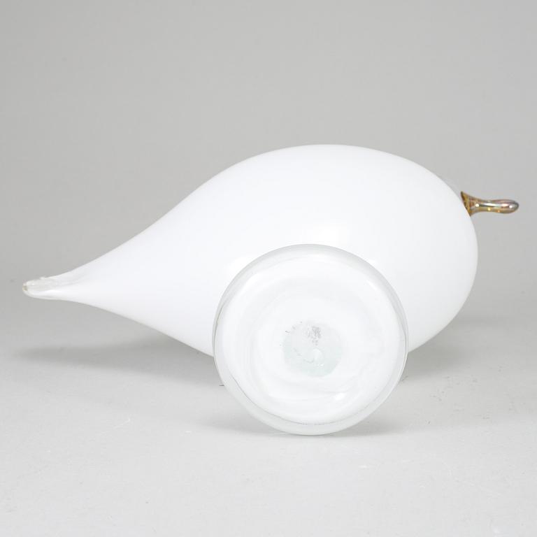 OIVA TOIKKA, lasilintu, signeerattu O. Toikka Nuutajärvi.