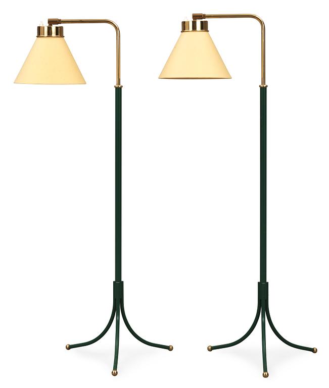 A pair of Josef Frank floor lamps, model G1842, Svenskt Tenn.