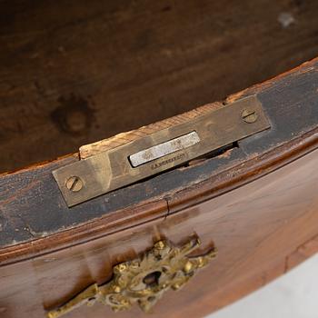 A rococo commode by S. J. Wilhelm (master in Stockholm 1759-82).