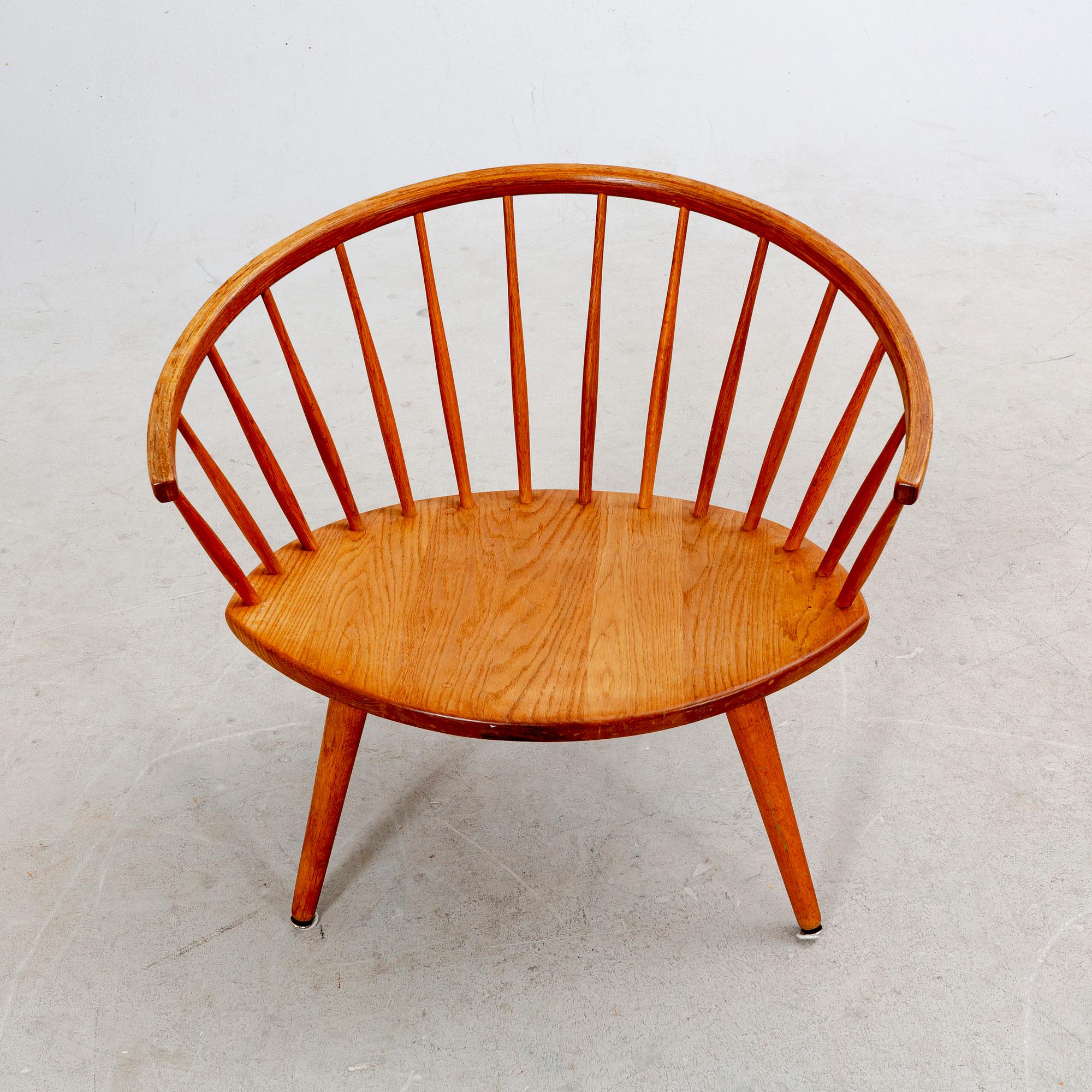 Yngve Ekström, karmstol, "Arka", modellen formgiven 1955.