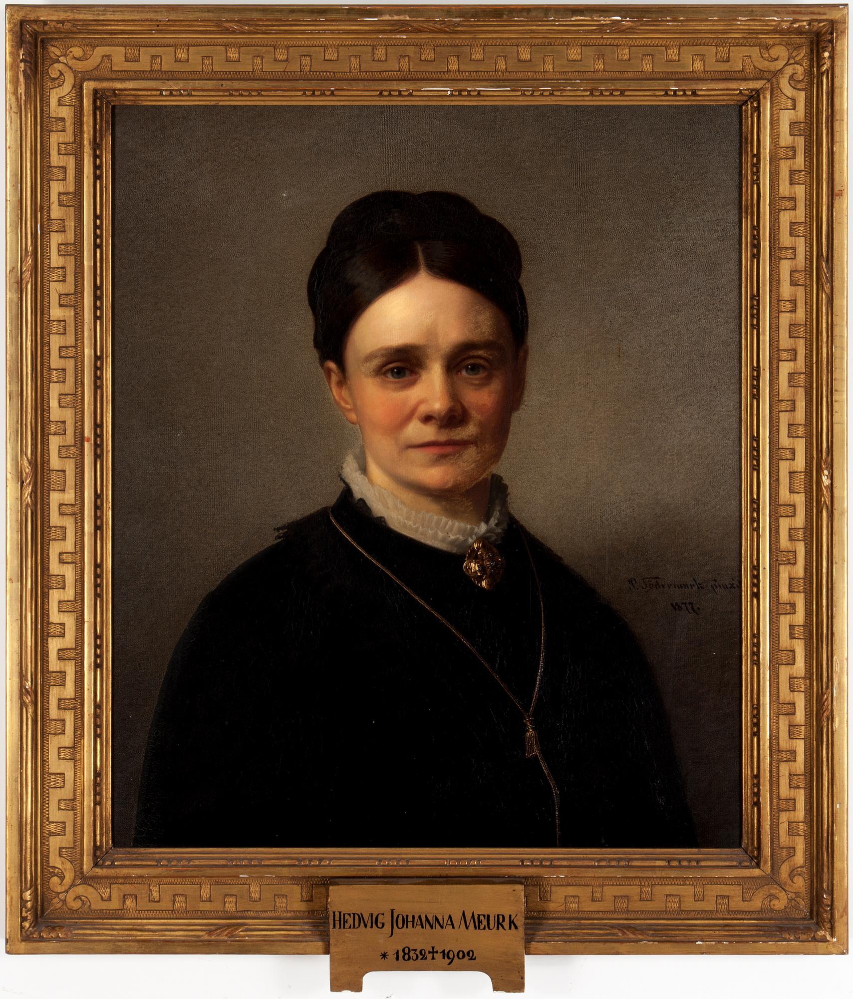 PER SÖDERMARK, efter, bemålad reproduktion.