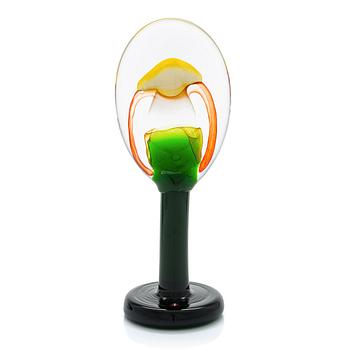 Oiva Toikka, lasiveistos, "Lollipop" signeerattu  O. Toikka Iittala 2015 27/50.