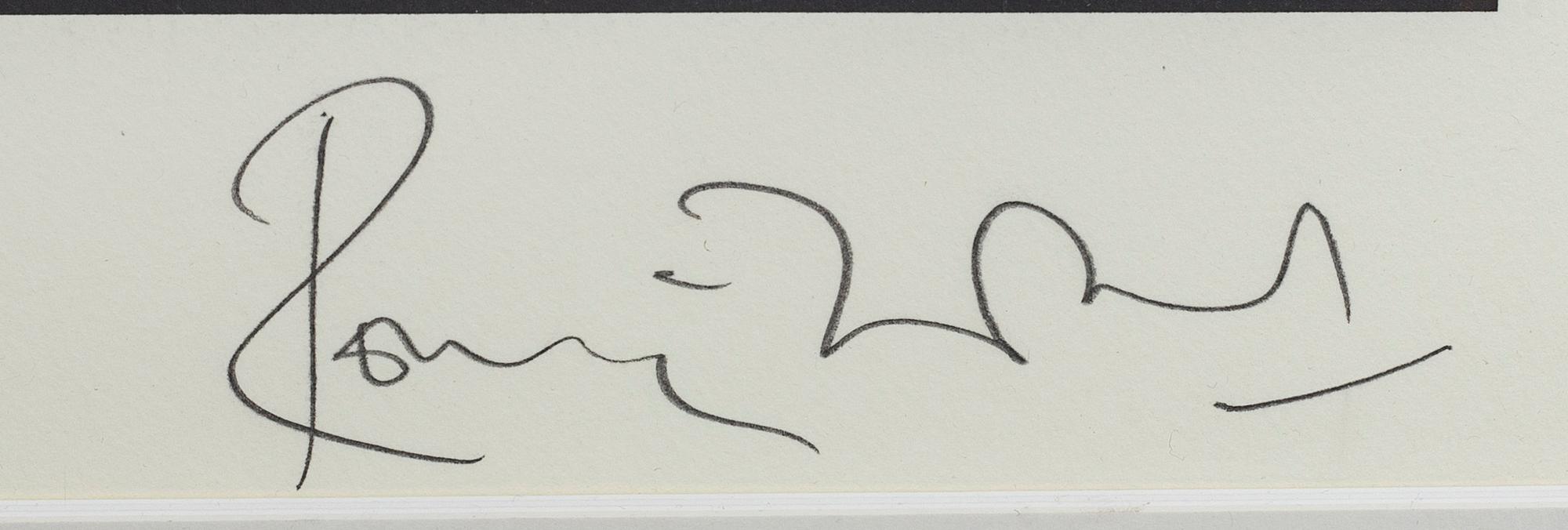 RON WOOD, serigraph, signed, 8/290.