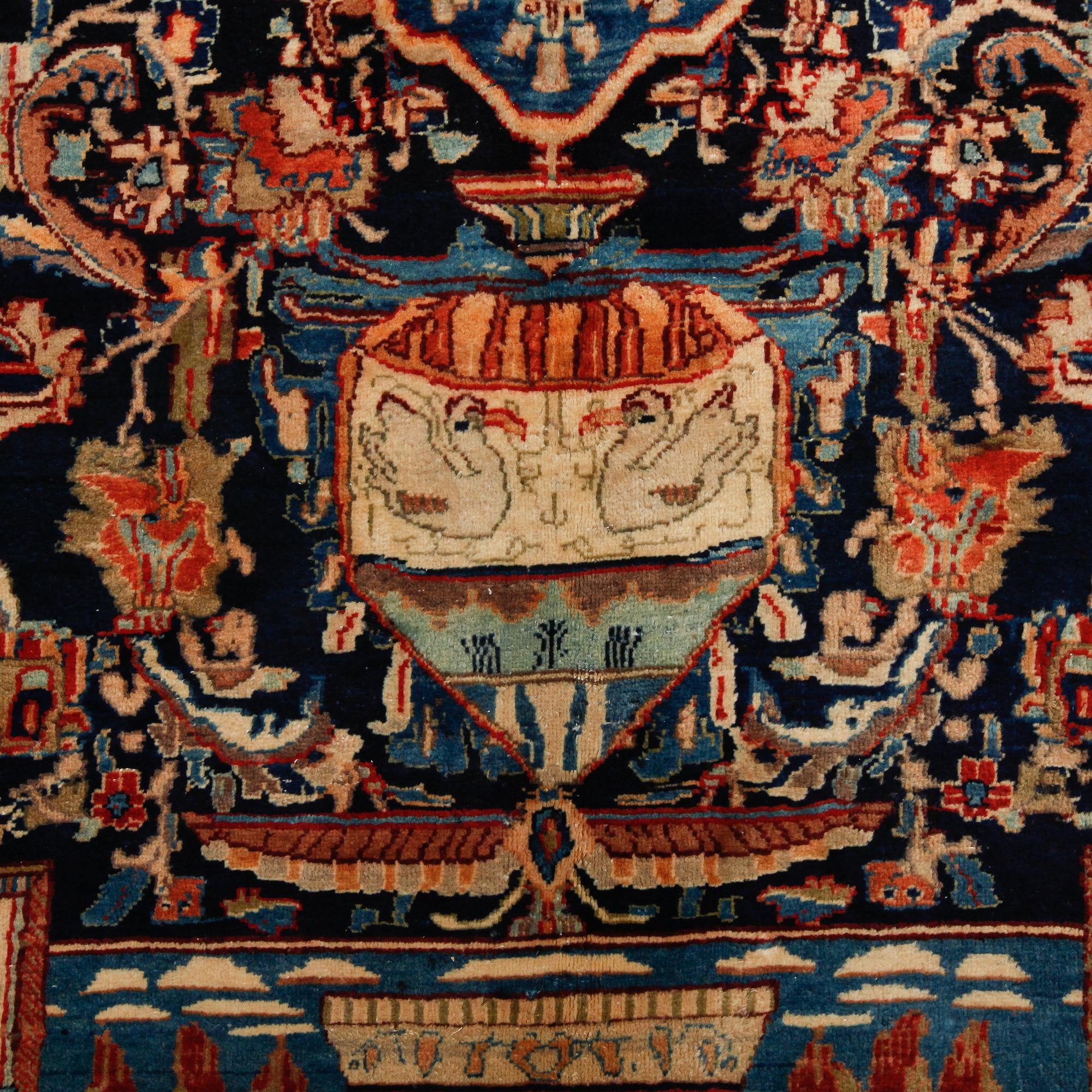 MATTA, Kashmar, old, ca 370 x 300 cm.