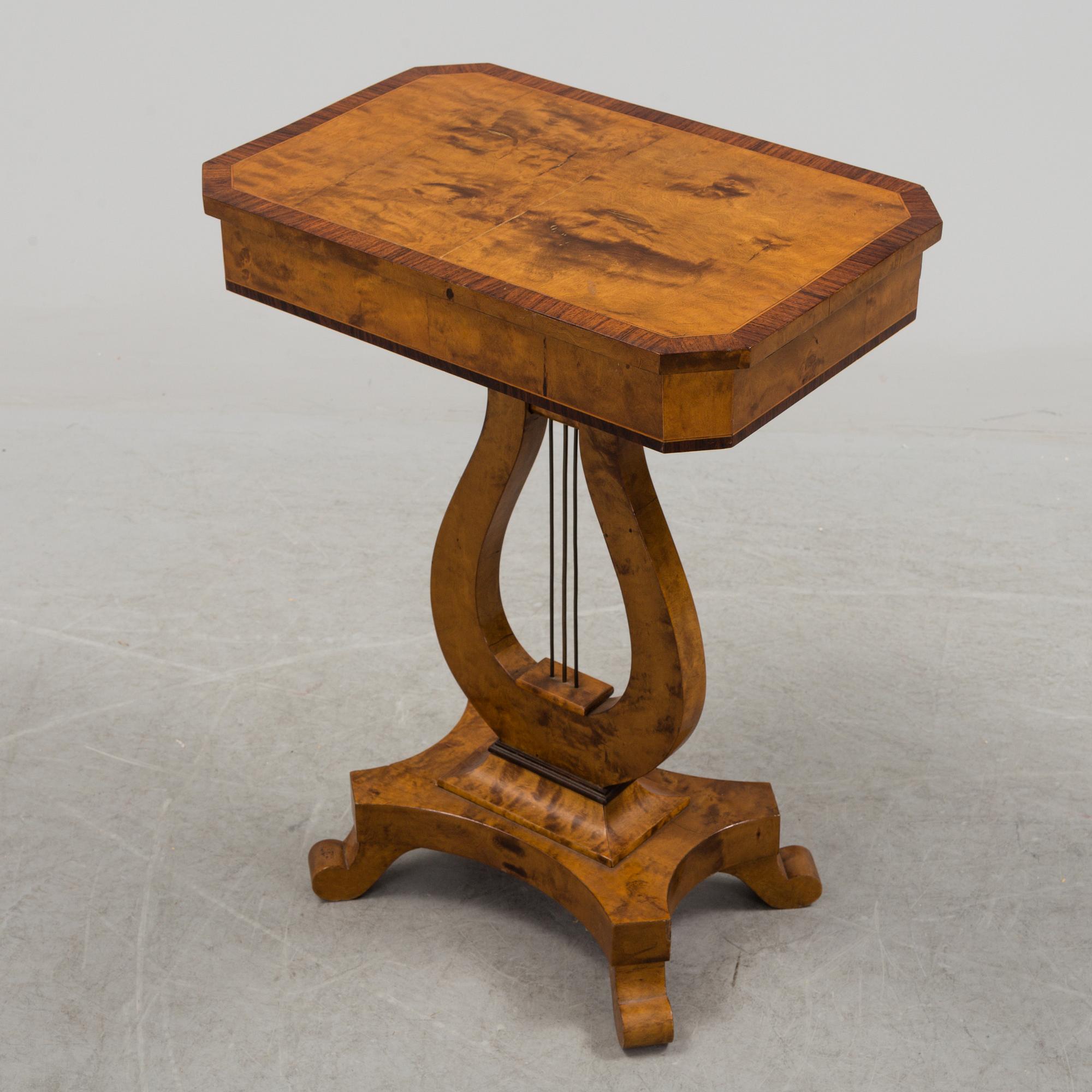 An early 1900s table.