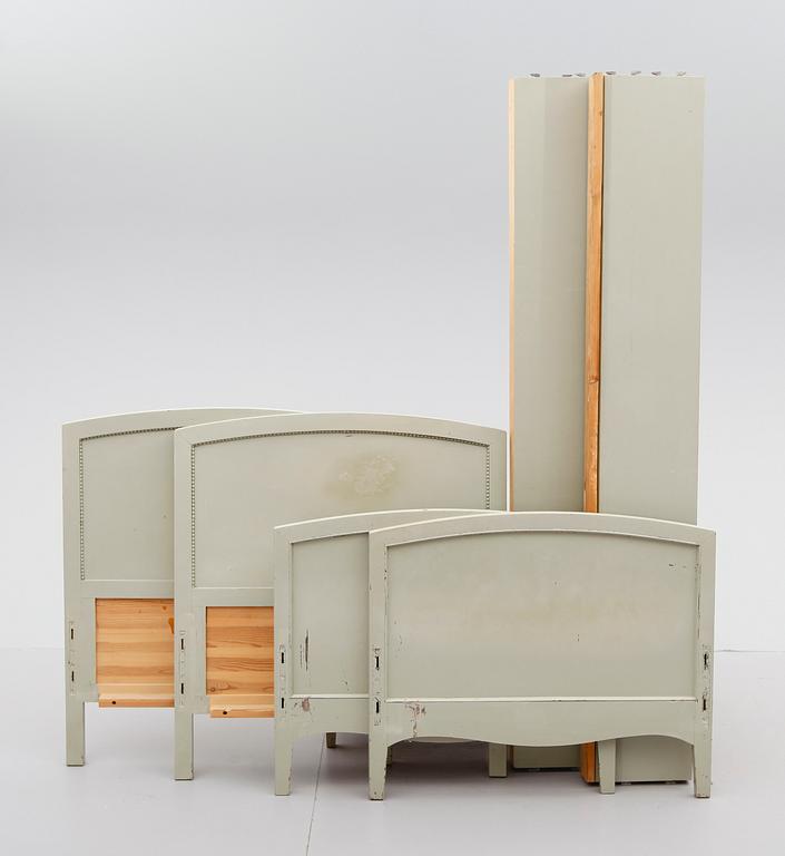 SOVRUMSMÖBEL, 9 delar, 1920-/30-tal.