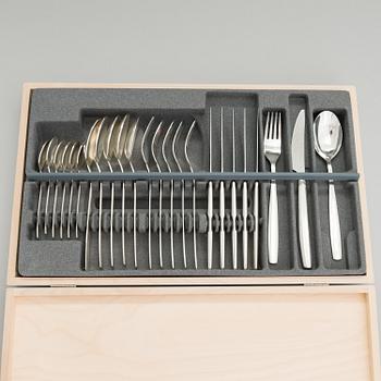BERTEL GARDBERG, A 24-piece 'Carelia' stainless steel cutlery set for Hackman, Finland.