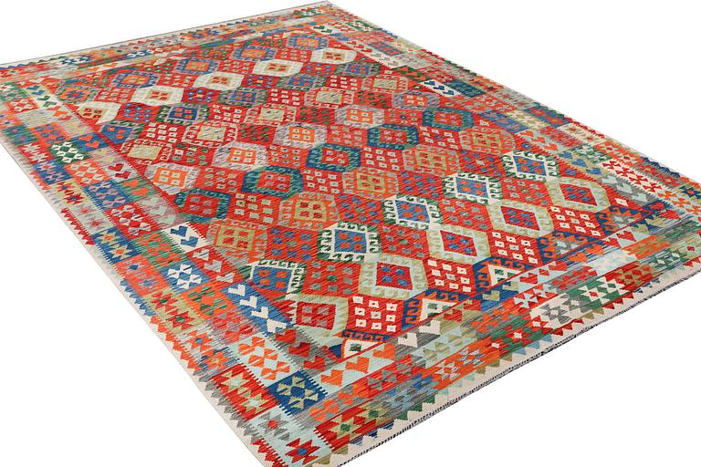 A Kilim carpet, c. 393 x 300 cm.