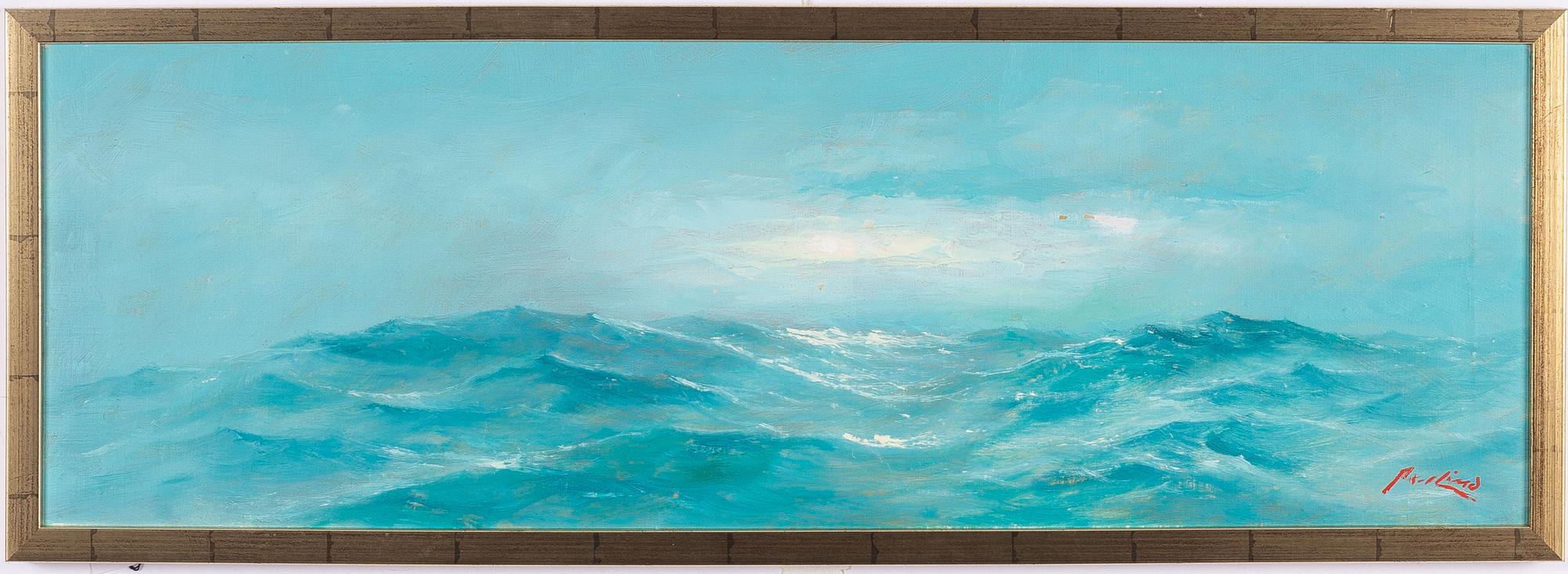 Axel Lind, "Gryning i Caribien".