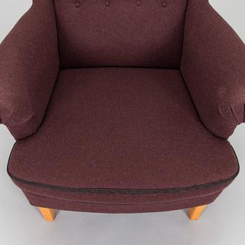 Carl Malmsten, a 'Häggbom' armchair for AB O.H. Sjögren.