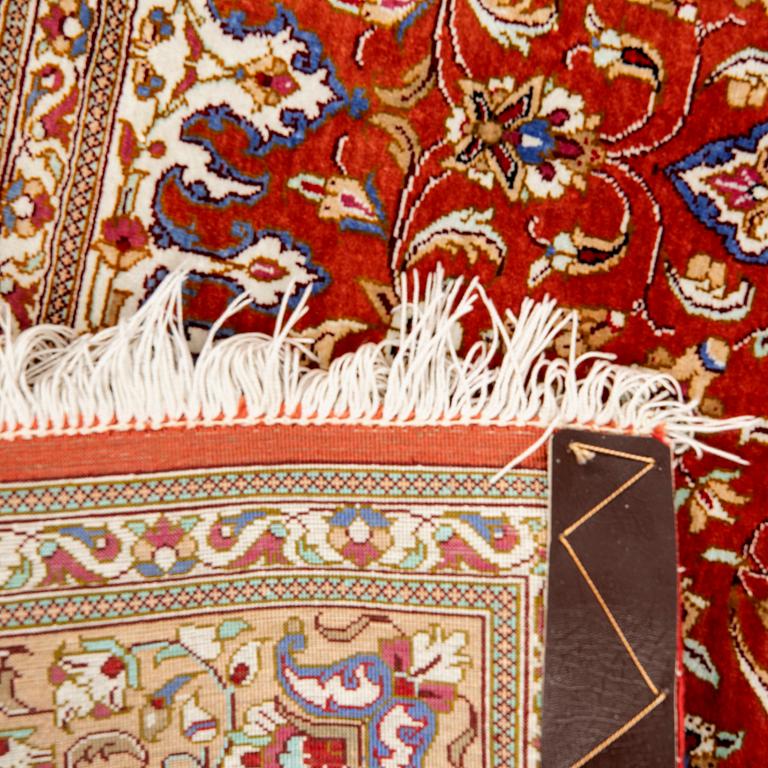 Rug, Ghom, silk, approximately 150 x 100 cm.