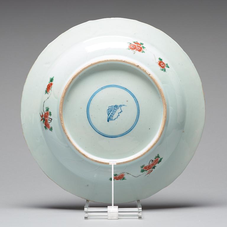 FAT, porslin. Qingdynastin, Kangxi (1662-1722).