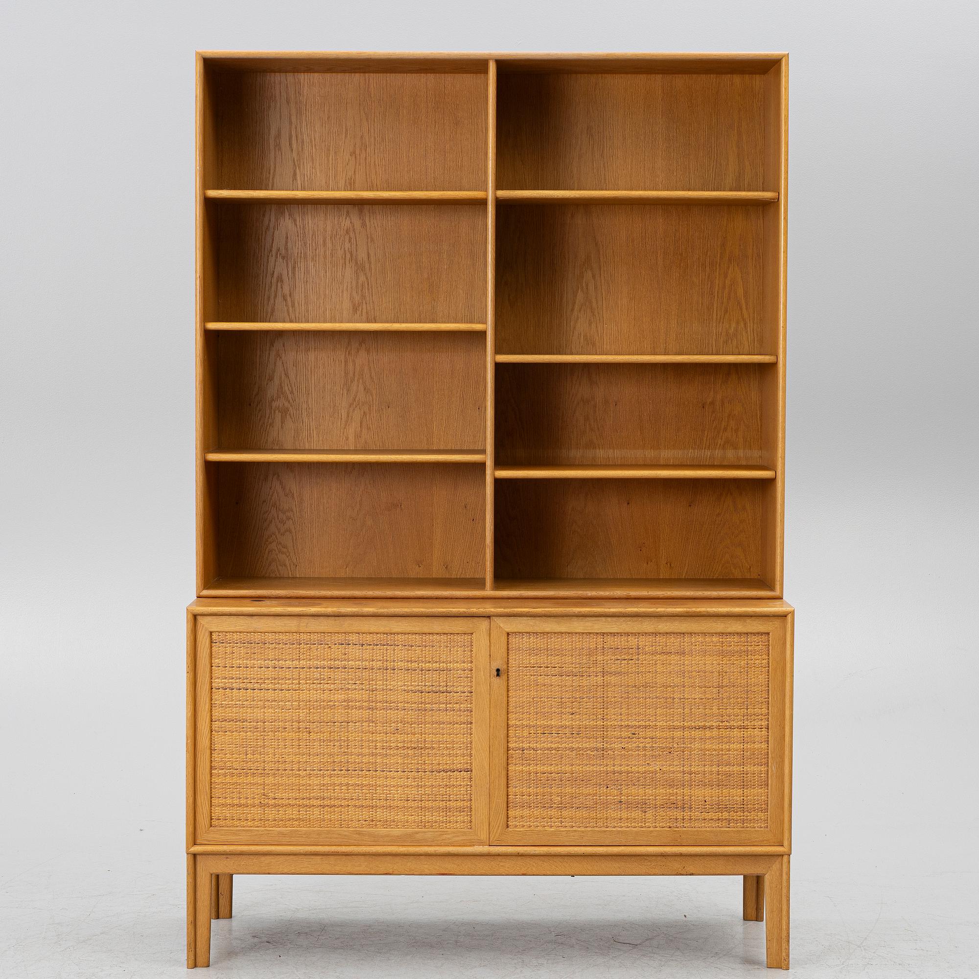 Alf Svensson, Bookcase, Bjästa Joinery Factory, 1960s.