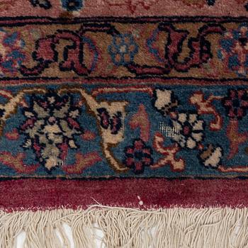 An antique Tabriz carpet, West Persia, c. 447 x 322 cm.