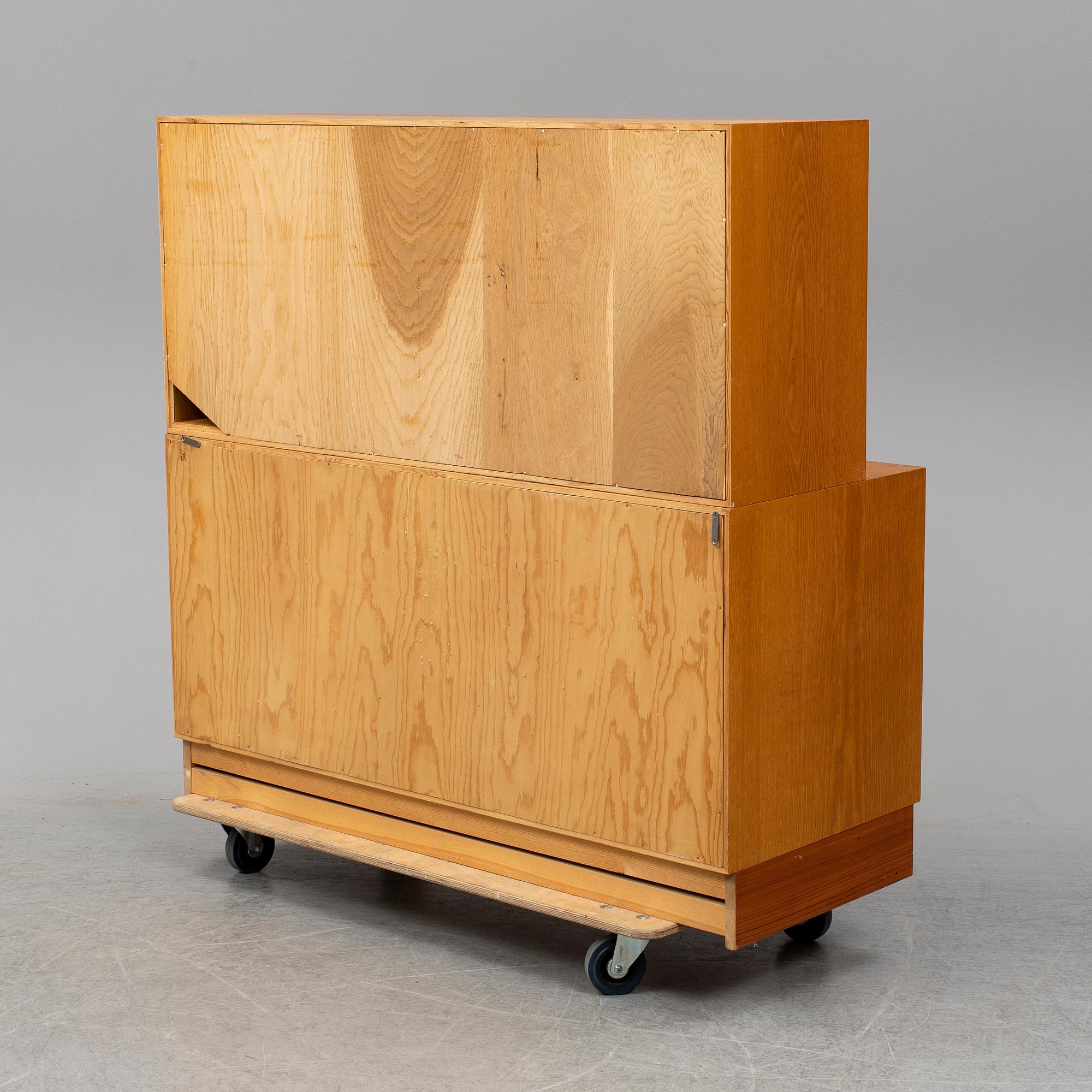 BØRGE MOGENSEN, an'Öresund' two-piece cabinet, Karl Andersson & Söner, 1960's/70's.