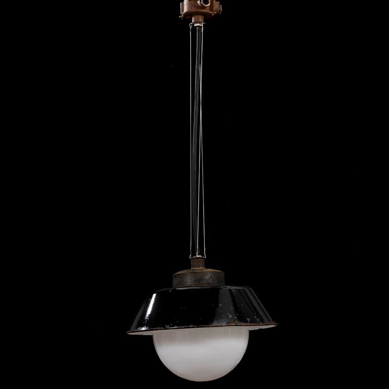 A industrial lamp by Paavo Tynell for Taito Oy, Finland.