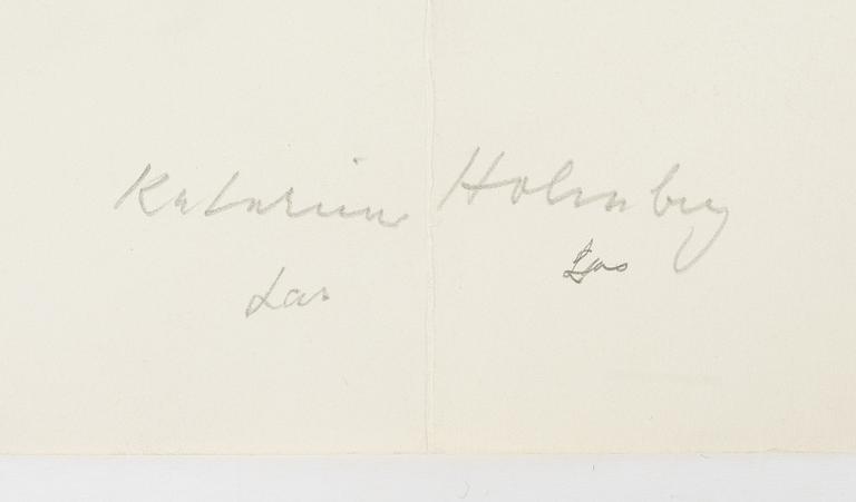 Lotte Laserstein, Katarina Holmberg.