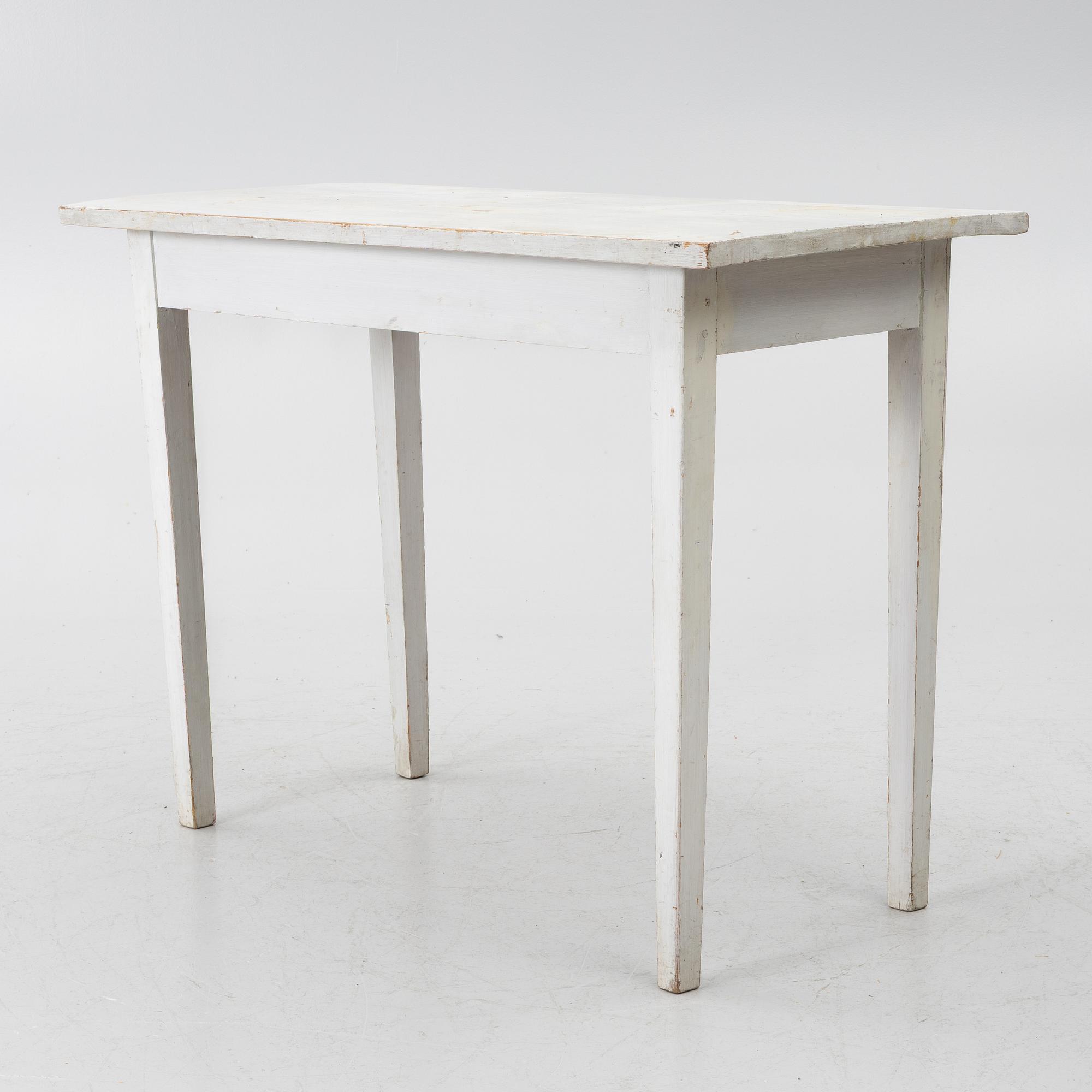 A side table, early 20th Century.