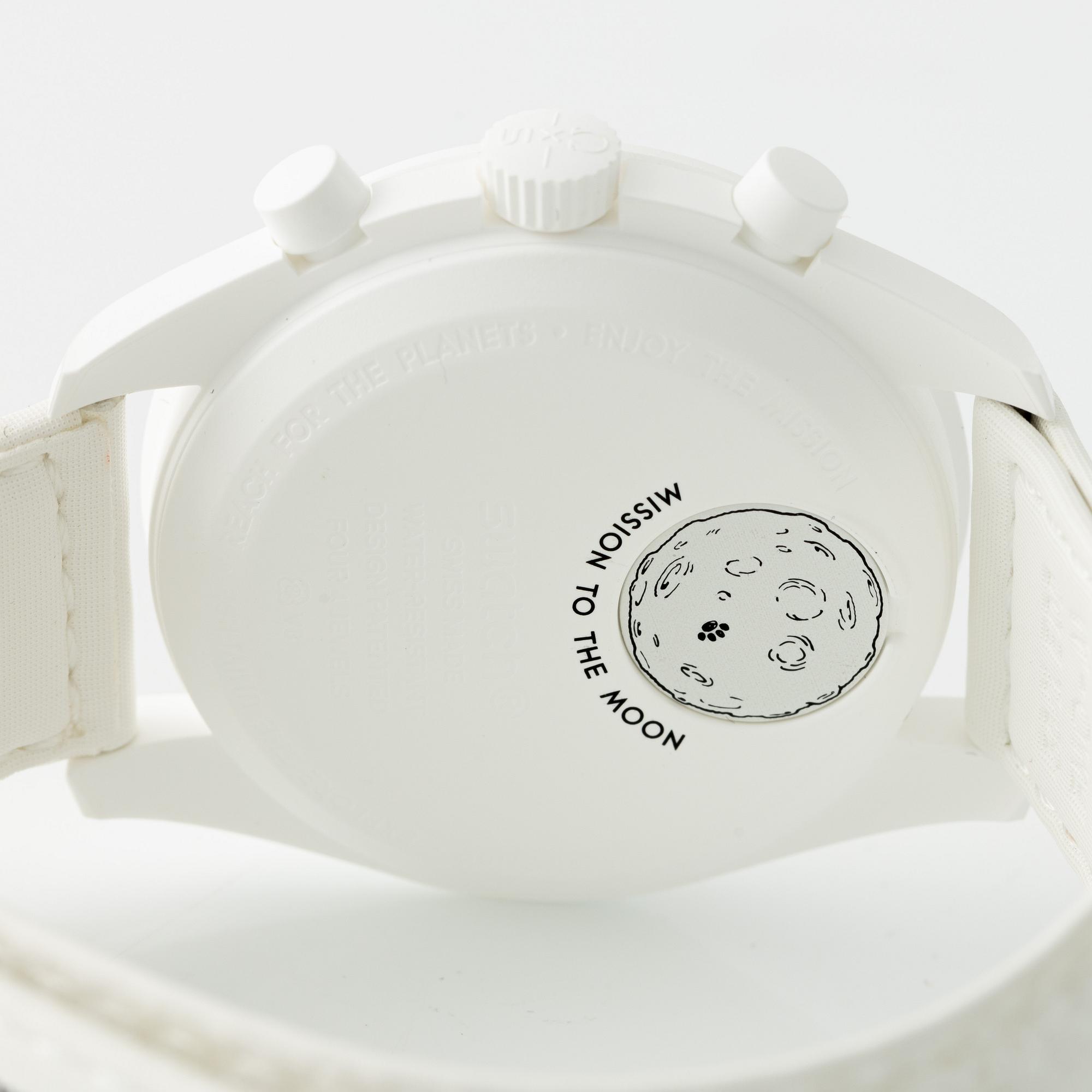 Omega/Swatch, MoonSwatch, "No Reserve", collection of 14 pcs, chronograph, wristwatches, 42 mm.