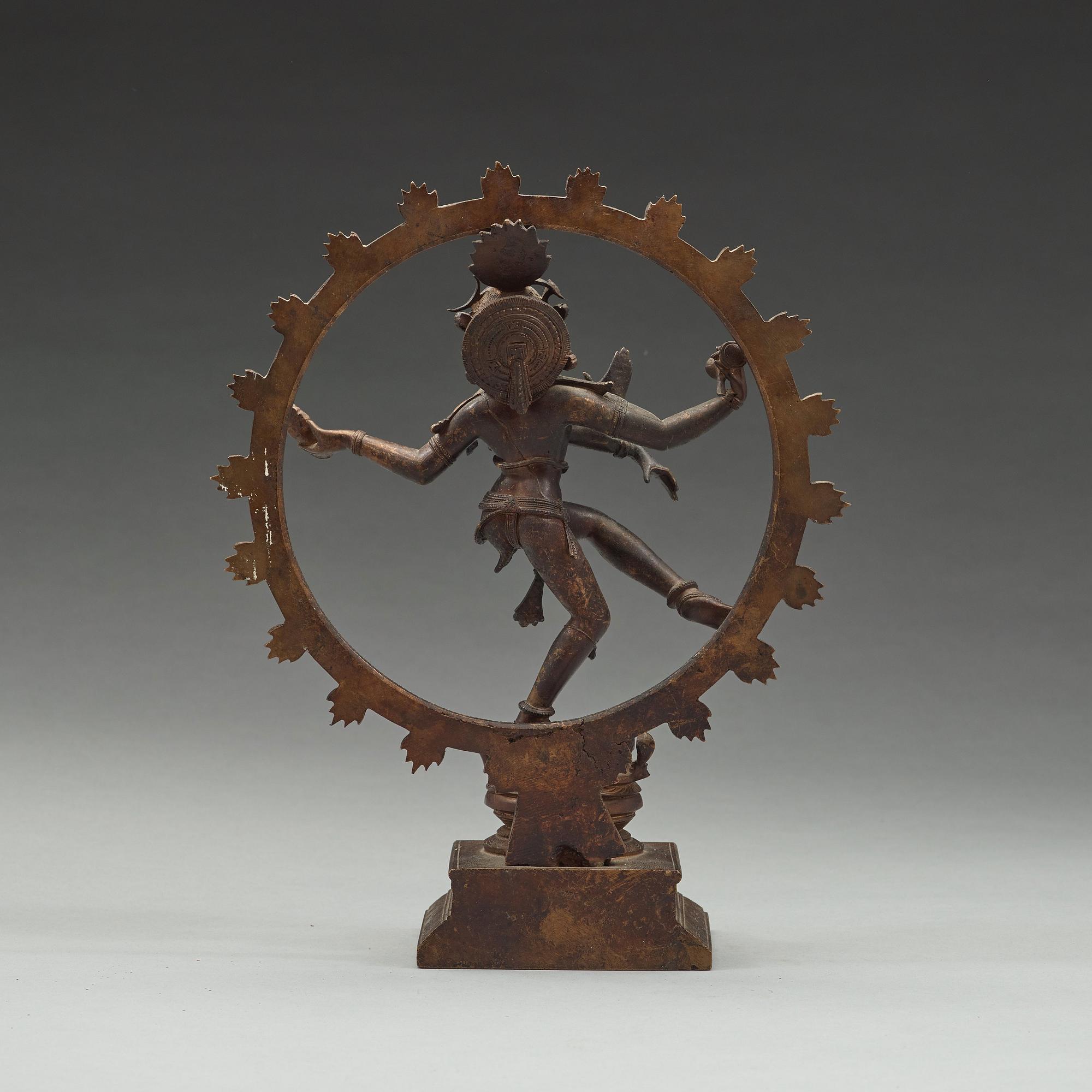 SKULPTUR, brons. Indien, tidigt 1900-tal.