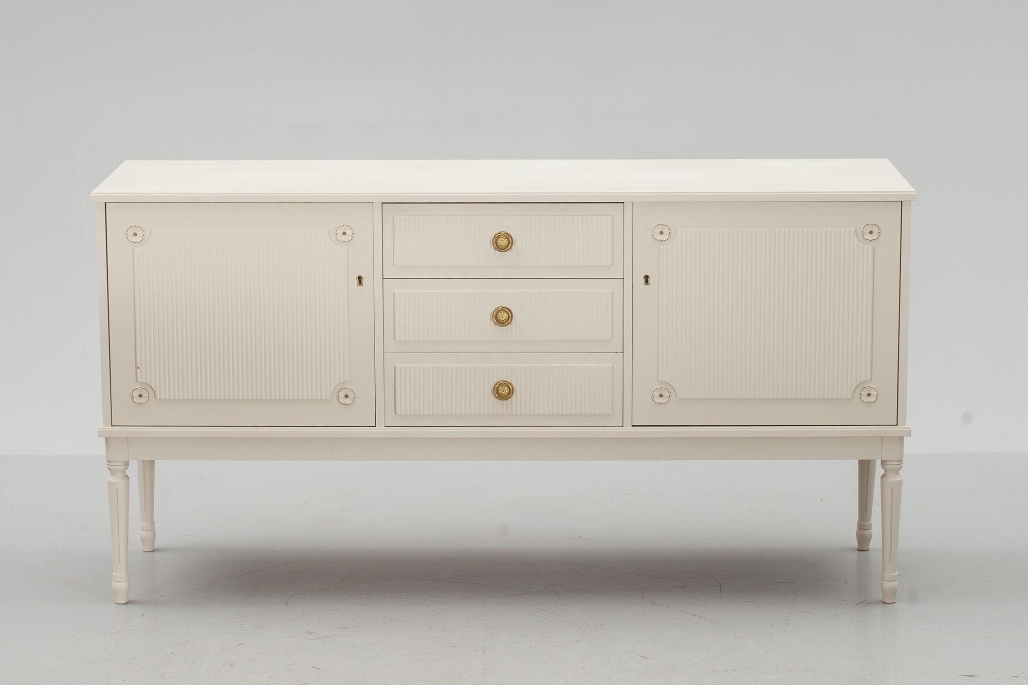 MATSALSMÖBLEMANG, 6 delar, gustaviansk stil, 1900-talets slut.