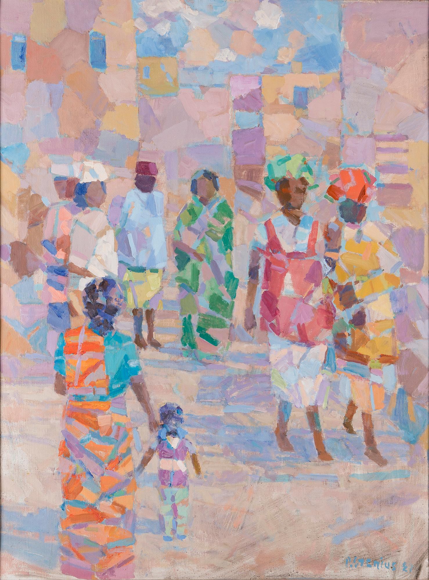 PER STENIUS, oil on canvas, signed and dated -89.