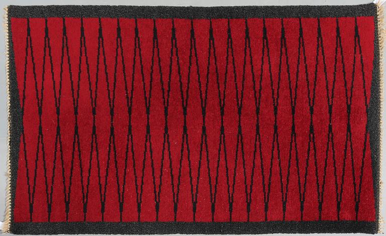 MATTA, halvflossa, sannolikt Tabergs, 1950/1960-tal, 204 x 132 cm.