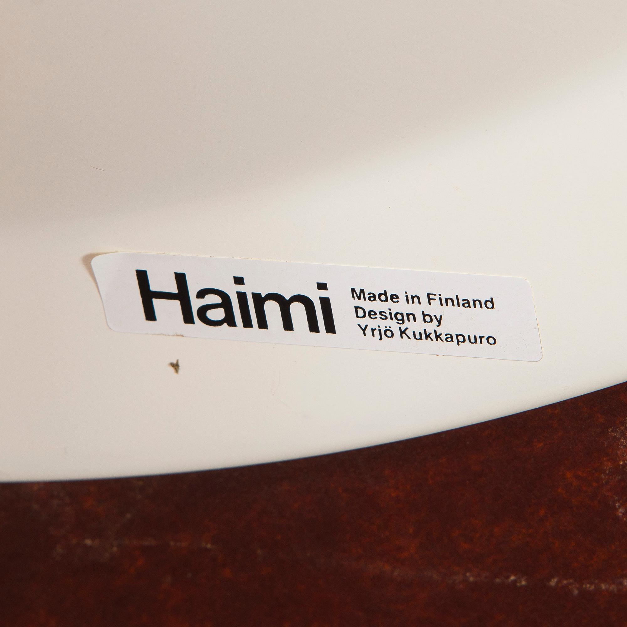 Yrjö Kukkapuro, a late 1970s made to order table for Haimi.