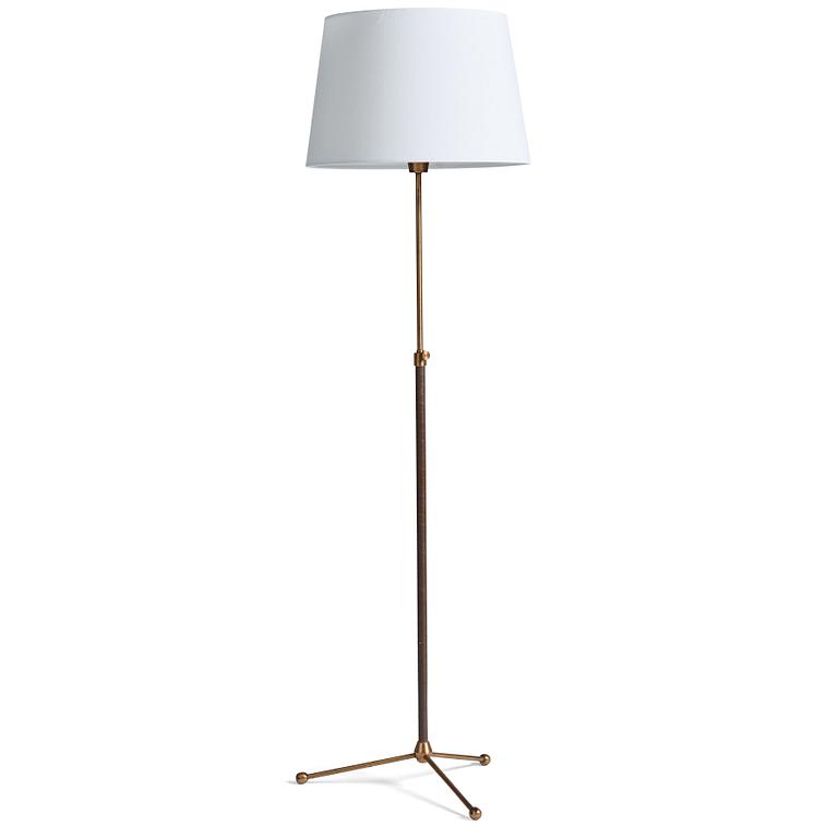 Hans Bergström, golvlampa, modell "545", ateljé Lyktan, Åhus 1940-50-tal.