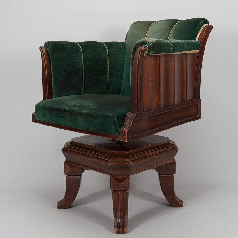 SKRIVBORDSSTOL, art déco, 1930-tal.