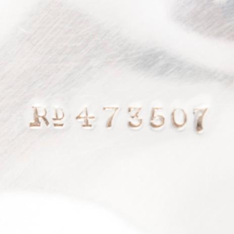 BRÖDKORG, sterlingsilver, England, 1900-talets början. Vikt ca 477 g.