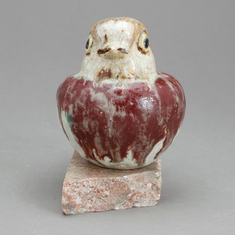 FIGURIN, stengods, Tyra Lundgren, Gustavsberg, Stämpelsignerad och otydligt daterad -55?.