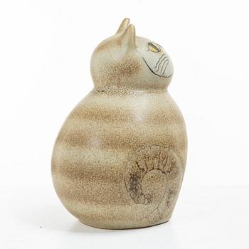 Lisa Larson, a figurine of a cat, K-studion, Gustavsberg.