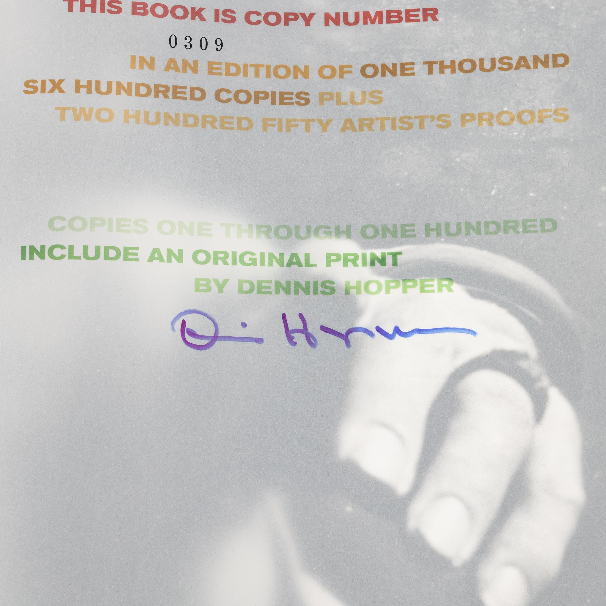 Dennis Hopper, a photo book, "Photographs 1961–1967", Taschen, 2009.
