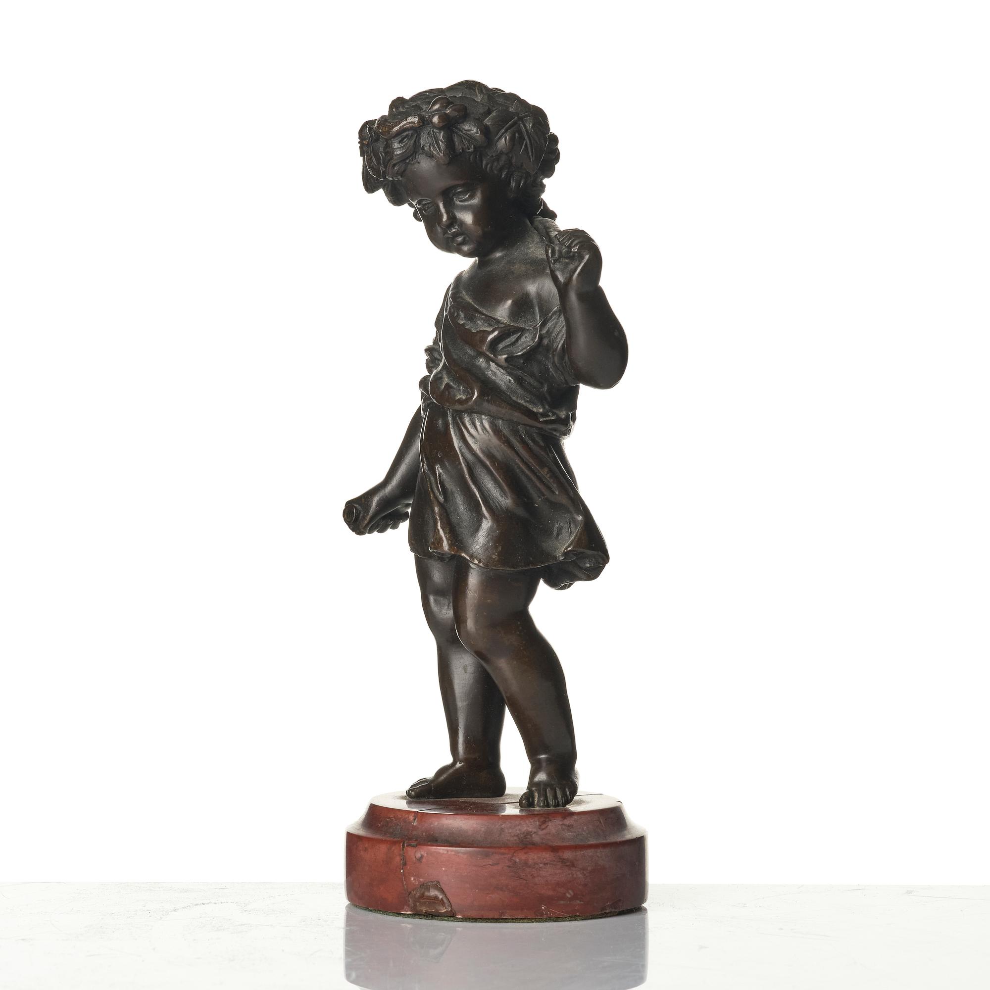 A 19th century bronze sculpture.