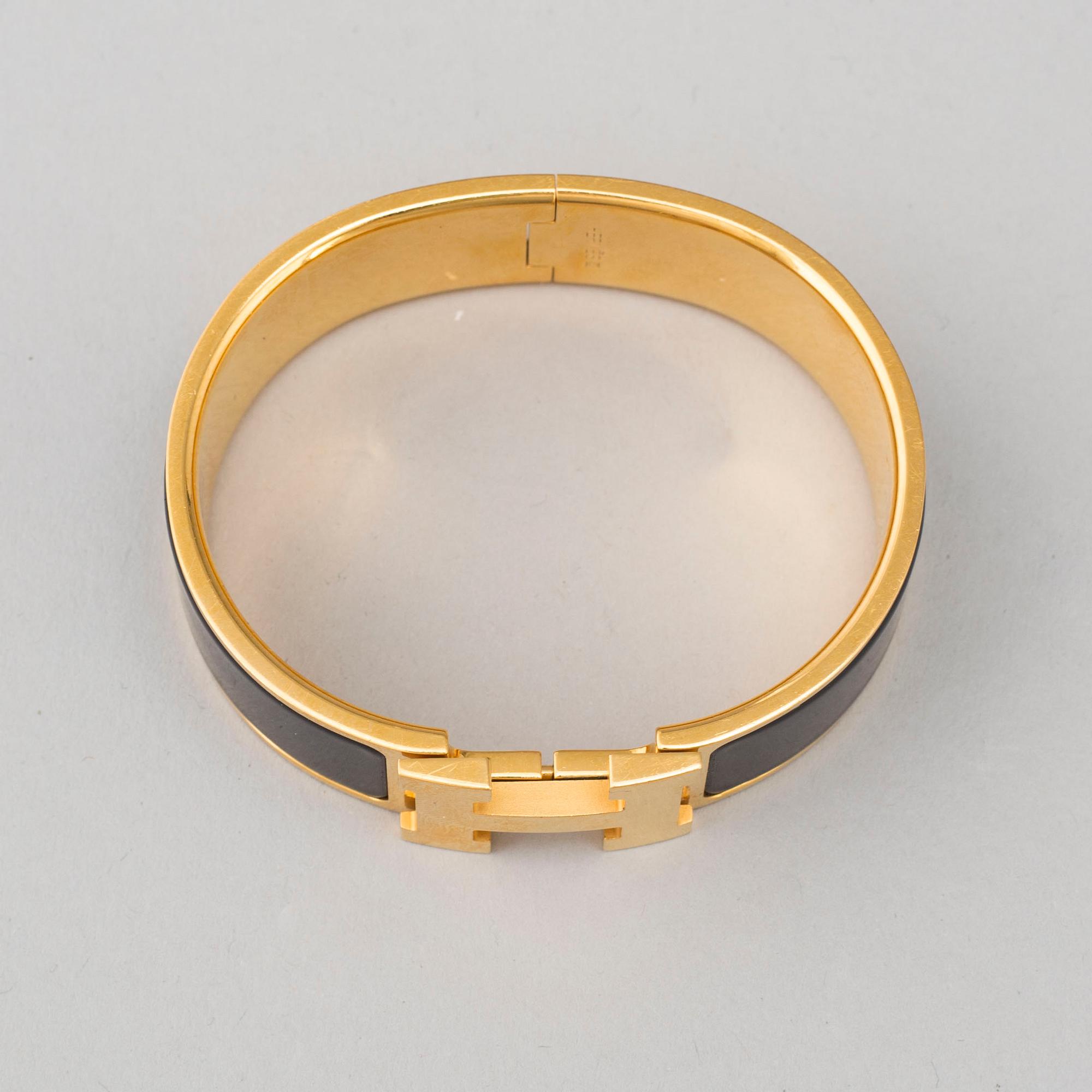 HERMÈS, "Clic Clac H", bracelet.