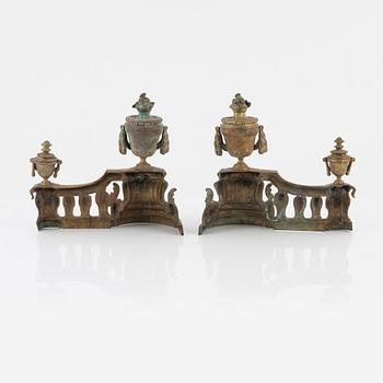 Gnistskydd, Louis XVI-stil, 1800-tal.